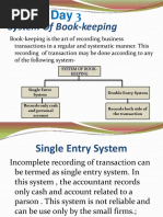 System of Book-Keeping