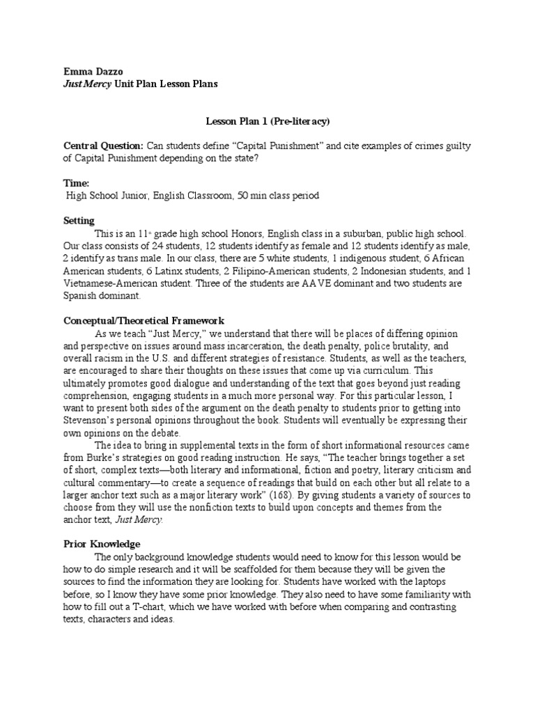 Ci 403 Final Lesson Plans Emma Dazzo Educational - 