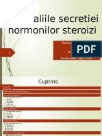 Anomaliile Secretiei Hormonilor Steroizi