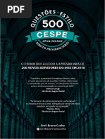 500 Questões Estilo Cespe - Direito Previdenciário (2018)