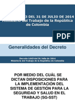 Decreto 1443 Del 2014 Sg Sst