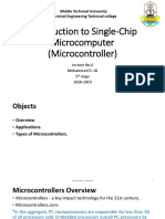 Introduction To Single-Chip Microcomputer (Microcontroller)