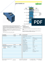 750-439 8-Channel Digital Input Module NAMUR, Ex I 750-439: Proximity Switch Acc. To DIN EN 60947-5-6