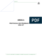 Ejemplo Protocolo de Pruebas ICT PDF