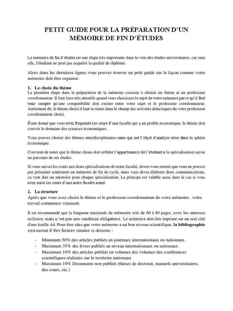 Theme De Memoire En Didactique Du Fle
