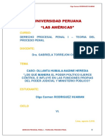 Derecho Procesal Penal i – Teoria Del Proceso Penal