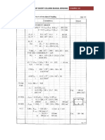 Design of Short Column Biaxial Bending: Example 3.8