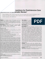 Rehabilitation Interventions For Postintensive Care Syndrome A Systematic A Review - Mehlhorn2014