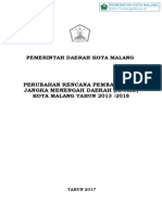 Perda No 8 Tahun 2017 Tentang Perubahan RPJMD Tahun 2013 2018