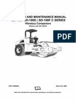 Ingersoll Rand SD100 Manual de Mantenimiento y Operacion Series 188570