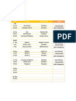 Template For Territory Schedule 2017