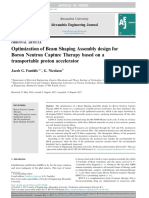 Optimization of Beam Shaping Assembly Design For