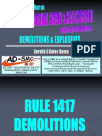 Demolitions & Explosives