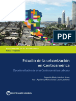 Banco Mundial 2018 Estudio de La Urbanizacion en Centroamerica PDF
