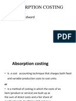 ABSORPTION COSTING PRINCIPLES