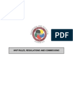 WKF Rules Regulations and Commissions Eng