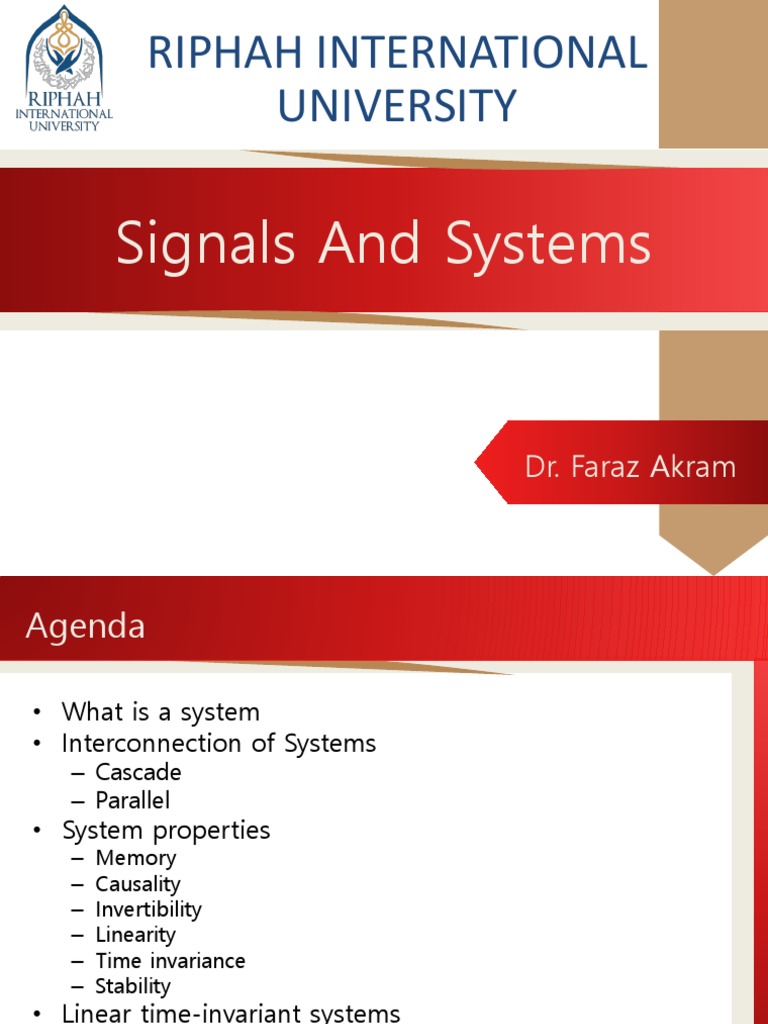 Understanding Signals and Systems Concepts | PDF | Signal Processing ...