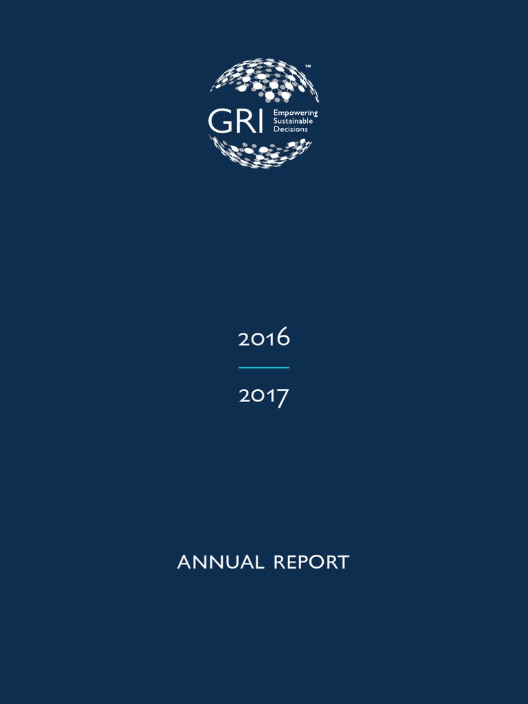 GRI Annual Report 2016-2017 PDF | PDF | Supply Chain | Sustainability