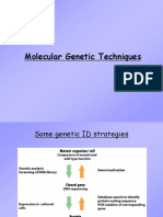 Molecular Genetic Techniques