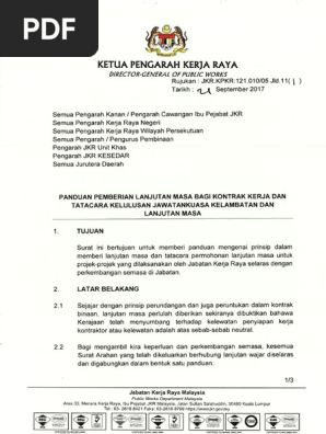 Surat Permohonan Lanjutan Kontrak Kerja | Contoh surat ...