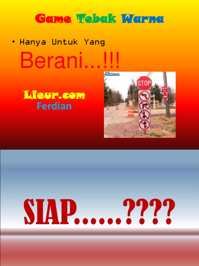 Game Tebak Warna Pdf