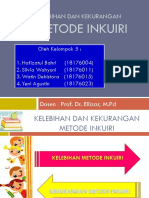 Kelebihan Dan Kekurangan Inkuiri