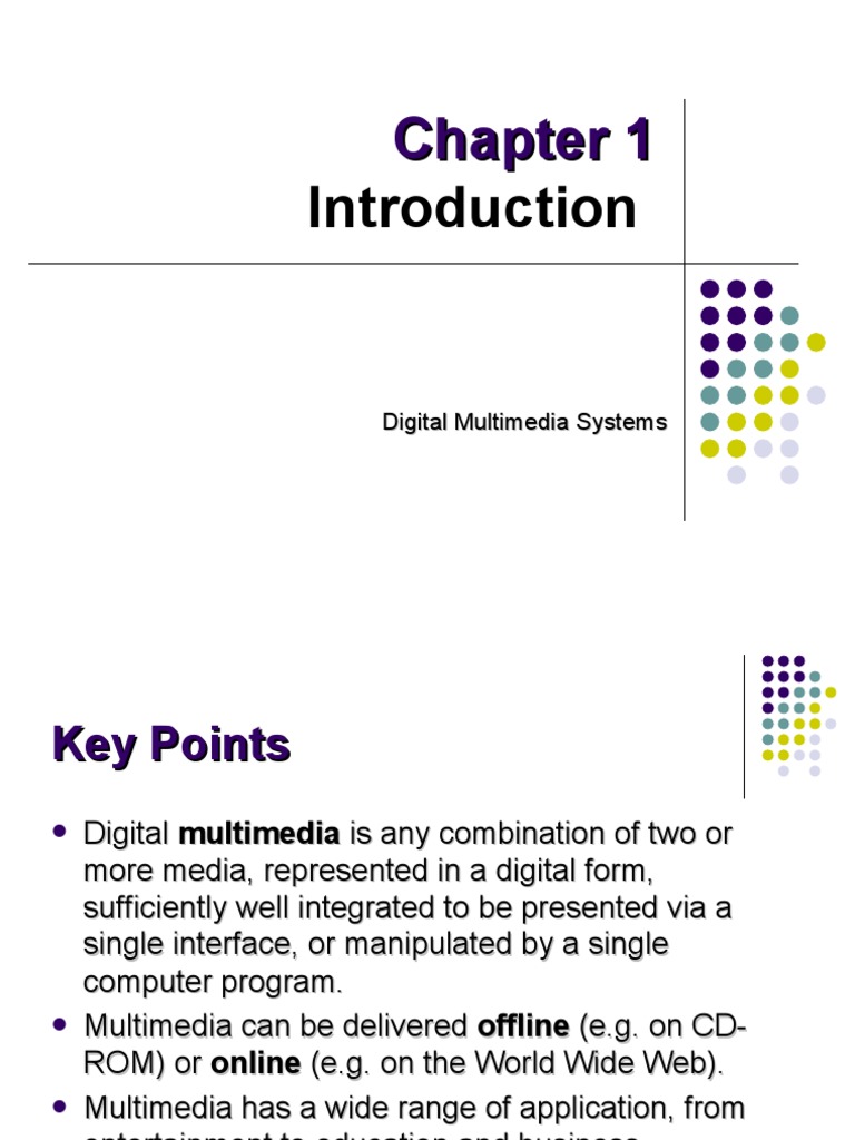CHAPTER1 | PDF | Multimedia | World Wide Web