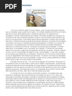 Artigo Jean-Jacques Rousseau Portal Consciência Política PREPARANDO PARA a AV2