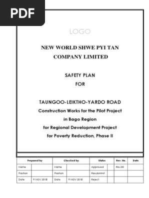 Safety Plan