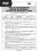 Cesgranrio 2010 Ibge Analista de Sistemas Suporte de Producao e Rede Prova