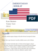 Sistem Pemerintahan Amerika Serikat