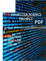 Project Computer Science
