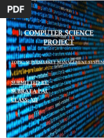 Project Computer Science