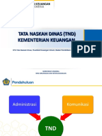 Konsep Dasar TND