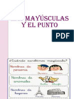 Mayusculas y Punto