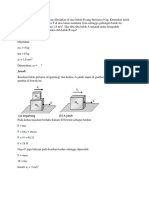 Soal Hukum Newton 2