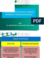 Pengeloaan Sediaan Farmasi - Farmakoekonomi