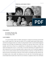 Difficult Practical Cases in Bioethics and Family Life