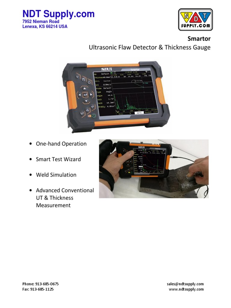 SIUI Smartor | Nondestructive Testing | Bandwidth (Signal Processing)