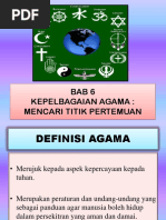 Bab 6 Kepelbagaian Agama