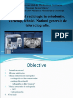 Examenul Radiologic in Ortodontie