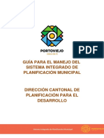 Guía para El Manejo de Sistema Integrado de Planificación PDF