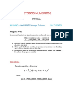 Metodos Numericos Parcial