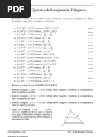 Semejanza de Triangulos