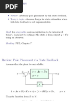 Review: Today's Topic