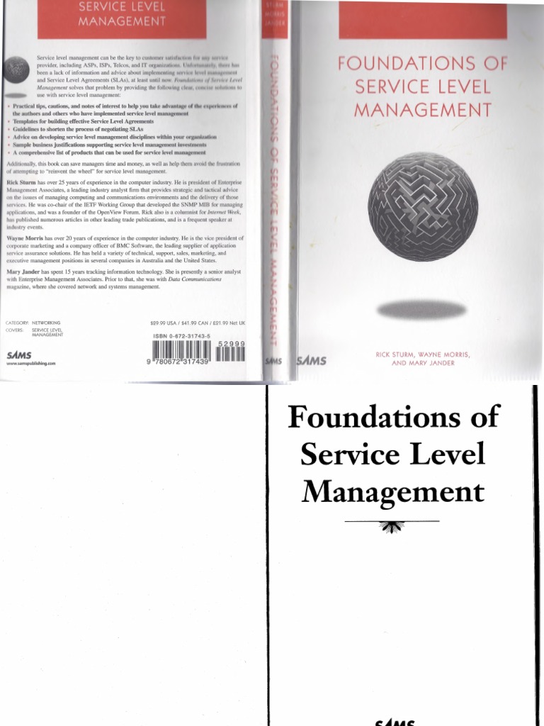 Foundations of Service Level Management PDF | PDF | Itil | Service ...