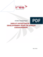 Rapport Developpement Rural IRES