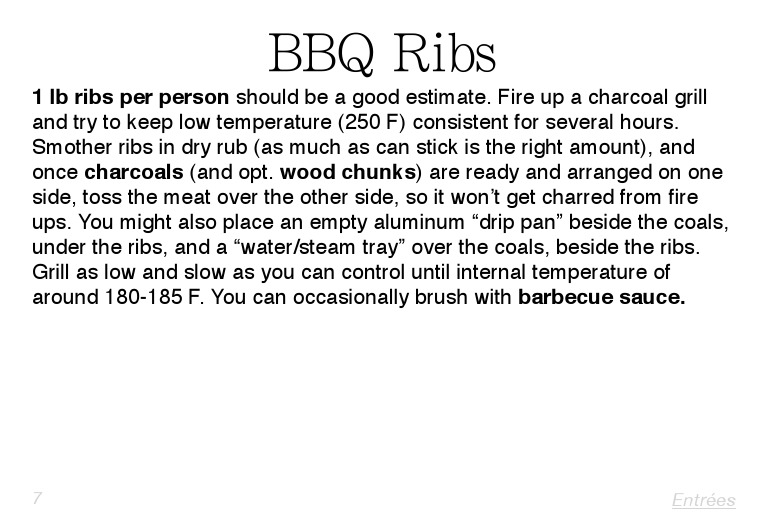 Perfect BBQ Ribs Recipe Guide | PDF