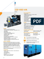 DONGFENG 220-460 kVA: Technical Specifications