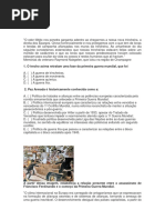 O Odor Fétido Nos Penetra Garganta Adentro Ao Chegarmos a Nossa Nova Trincheira